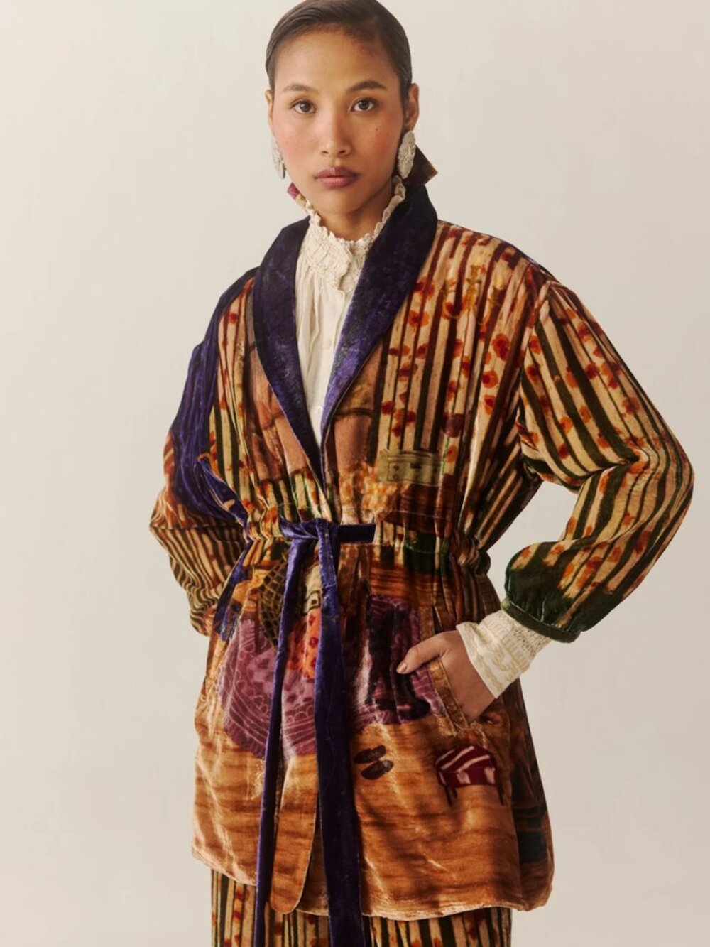 Cord Studio Artist Jacket in Home Alone One Size